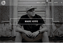 Tablet Screenshot of marc-hype.com